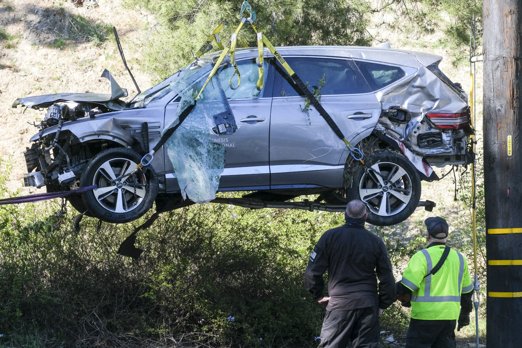 Tiger Woods Crash